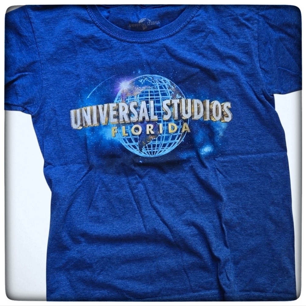 Universal Kids Cosmic Blue Tee-Size Small